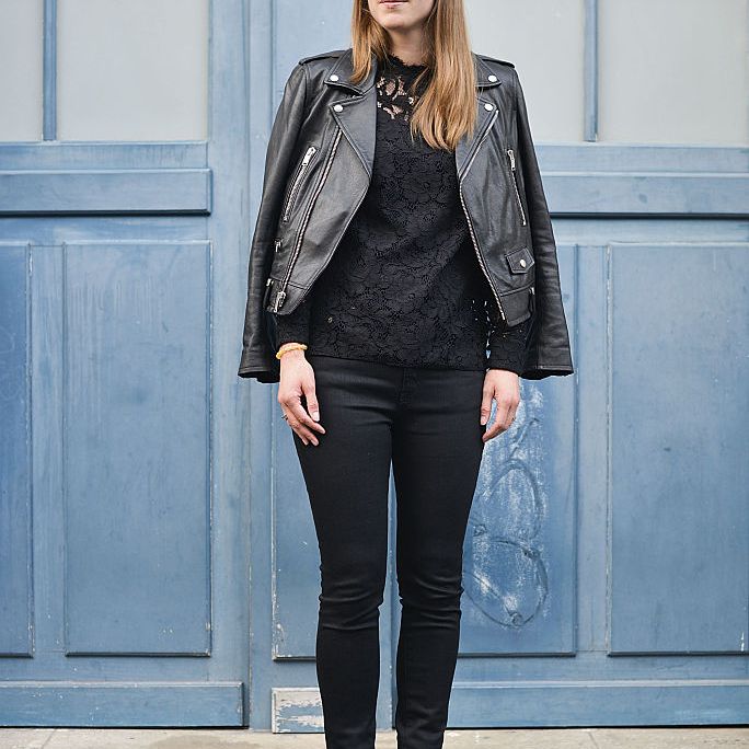 28 Easy Chic Ways To Wear Jeans And A Leather Jacket